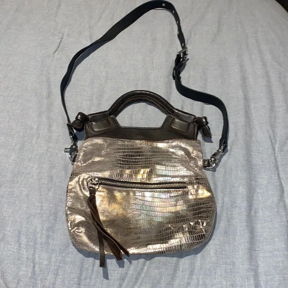 Foley + Corinna | Bags | Foley Corinna Metallic Animal Print  display picture 2